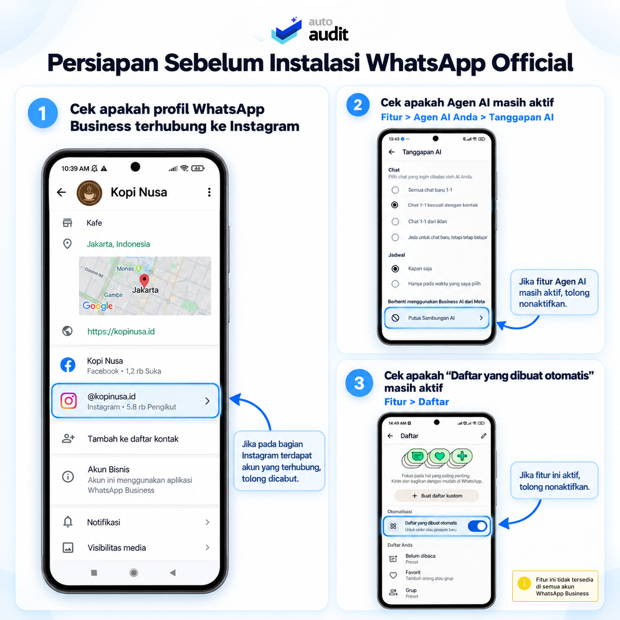 Cek Sebelum Instalasi WhatsApp Official